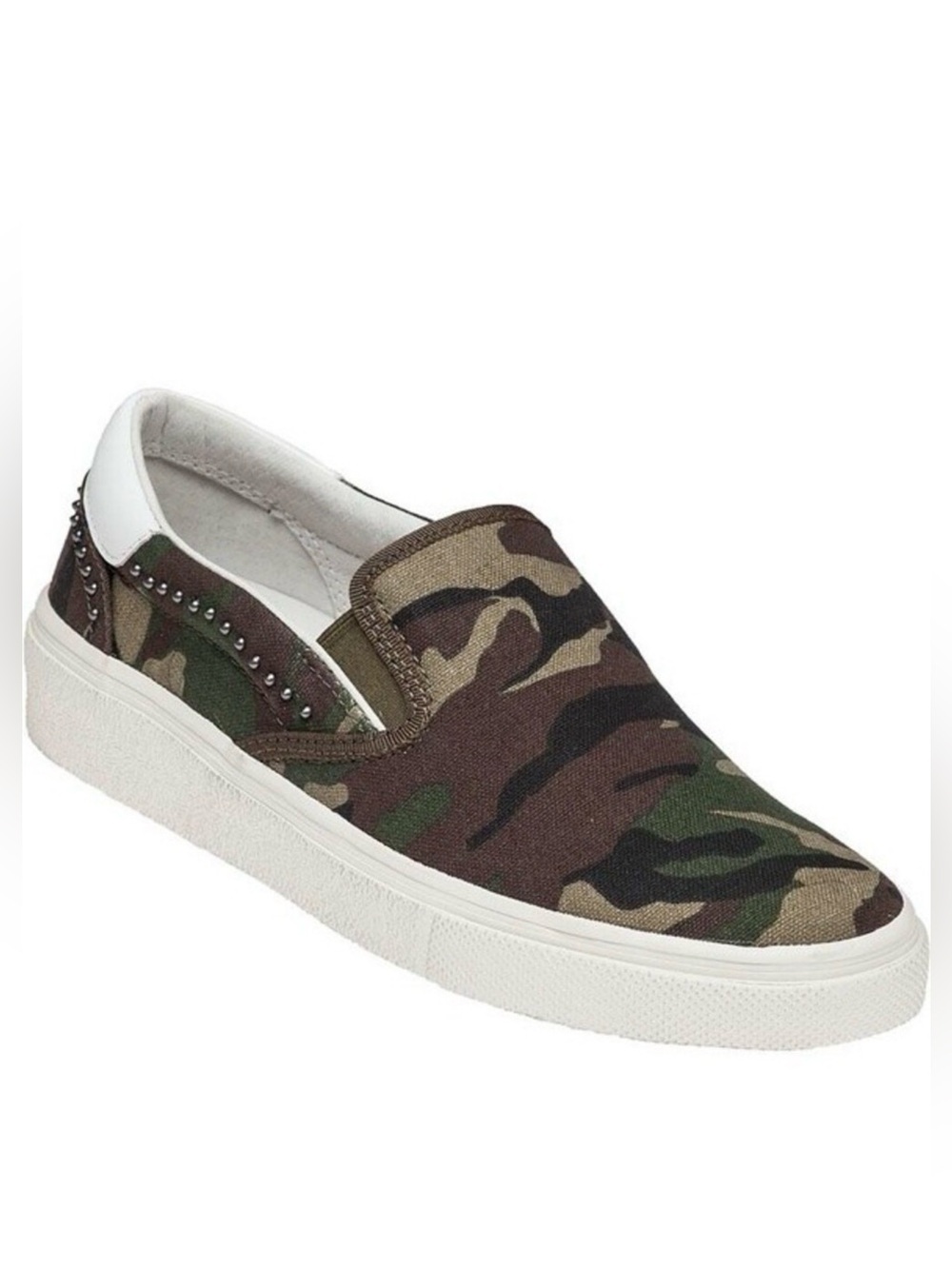 NIB Ash Nikita Slip on Shoes Sneakers Flats Army Camouflage Camo 5 Streetwear